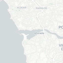 Map of pickleball courts in Porto