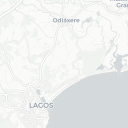 Map of pickleball courts in Lagos