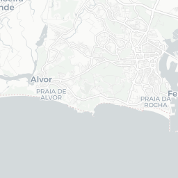 Map of pickleball courts in Portimão