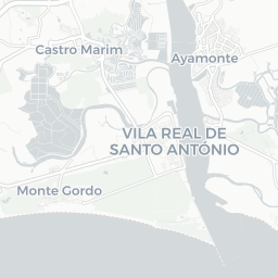 Map of pickleball courts in Vila Real de Santo António