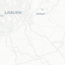 Map of pickleball courts in Lisburn