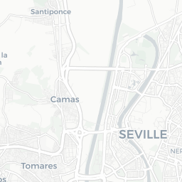 Map of pickleball courts in Sevilla