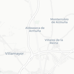 Mapa das quadras de pickleball em Villares de la Reina