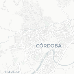 Map of pickleball courts in Córdoba