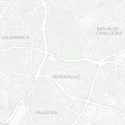 Map of pickleball courts in Madrid