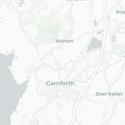 Map of pickleball courts in Carnforth
