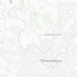 Map of pickleball courts in Shrewsbury