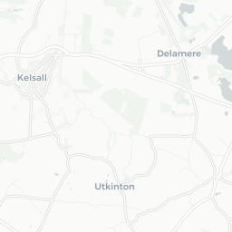 Map of pickleball courts in Tarporley