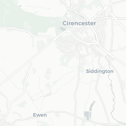 Map of pickleball courts in Cirencester