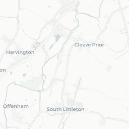 Map of pickleball courts in Evesham