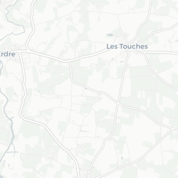 Map of pickleball courts in Les Touches