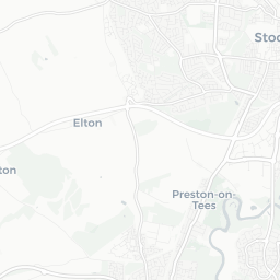 Map of pickleball courts in Preston-on-Tees