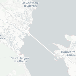 Map of pickleball courts in Le Château-d'Oléron