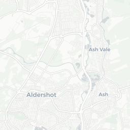 Map of pickleball courts in Farnham