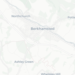 Map of pickleball courts in Berkhamsted