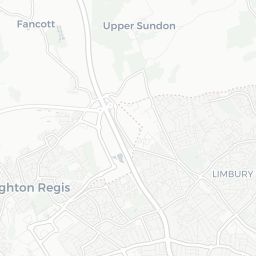 Map of pickleball courts in Dunstable