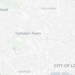 Map of pickleball courts in London