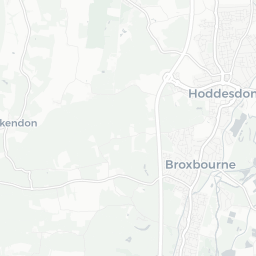 Map of pickleball courts in Hoddesdon