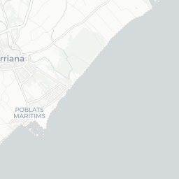 Map of pickleball courts in Province of Castellón