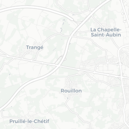 Map of pickleball courts in Le Mans