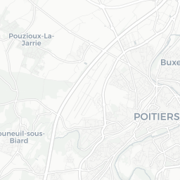 Map of pickleball courts in Poitiers