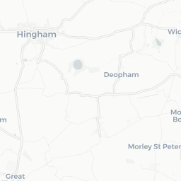 Map of pickleball courts in Norwich
