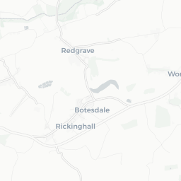 Map of pickleball courts in Diss