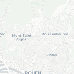 Map of pickleball courts in Mont-Saint-Aignan