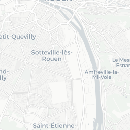 Map of pickleball courts in Sotteville-lès-Rouen
