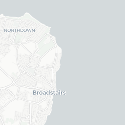 Map of pickleball courts in Thanet