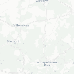 Map of pickleball courts in Lachapelle-aux-Pots