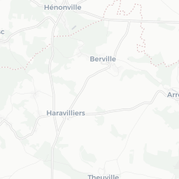 Map of pickleball courts in Haravilliers