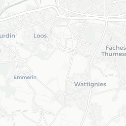 Carte des terrains de pickleball à Faches-Thumesnil