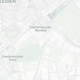 Map of pickleball courts in Zoeterwoude