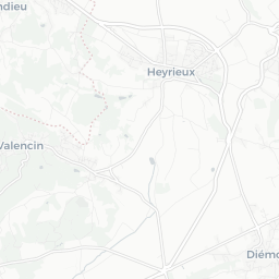 Map of pickleball courts in Valencin