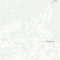 Map of pickleball courts in Rognes