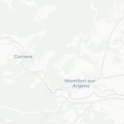 Map of pickleball courts in Montfort-sur-Argens