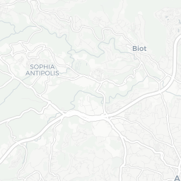 Map of pickleball courts in Valbonne