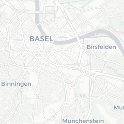 Karte der Pickleball-Plätze in Basel