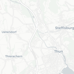 Karte der Pickleball-Plätze in Thun