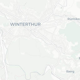 Karte der Pickleball-Plätze in Winterthur