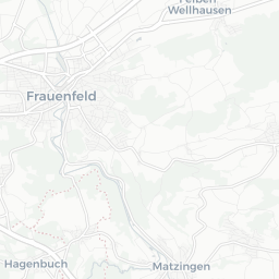 Karte der Pickleball-Plätze in Frauenfeld