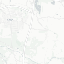 Map of pickleball courts in Lind