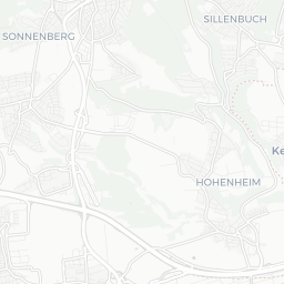 Map of pickleball courts in Ostfildern
