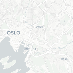 Map of pickleball courts in Oslo