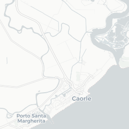 Map of pickleball courts in Caorle