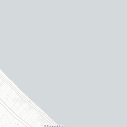 Map of pickleball courts in Mondolfo