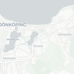 Map of pickleball courts in Jönköping