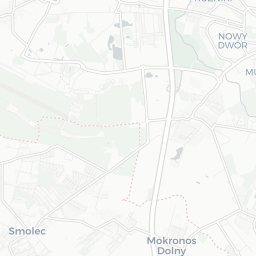 Map of pickleball courts in Wrocław