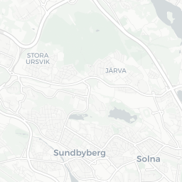 Map of pickleball courts in Solna